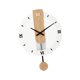 thumbnail image 5 of Reloj Oscilante De Madera Para Colgar En La Pared, Funciona Con Pilas Para Cocina, Números Romanos Versátiles, 5 of 5