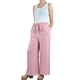 thumbnail image 5 of Pantalon Palazzo Mujer Tipo Lino Casual Semi Formal Tiro Alto 106, 5 of 5