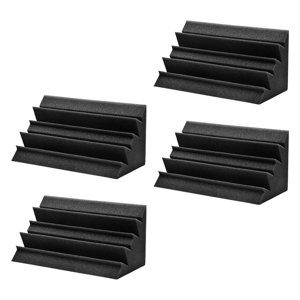 Bothyi - 4 Paneles De Espuma Acústica Para Esquinas, Acolchados Para Pared, Para Estudios De Cine En Casa, 30 Cm