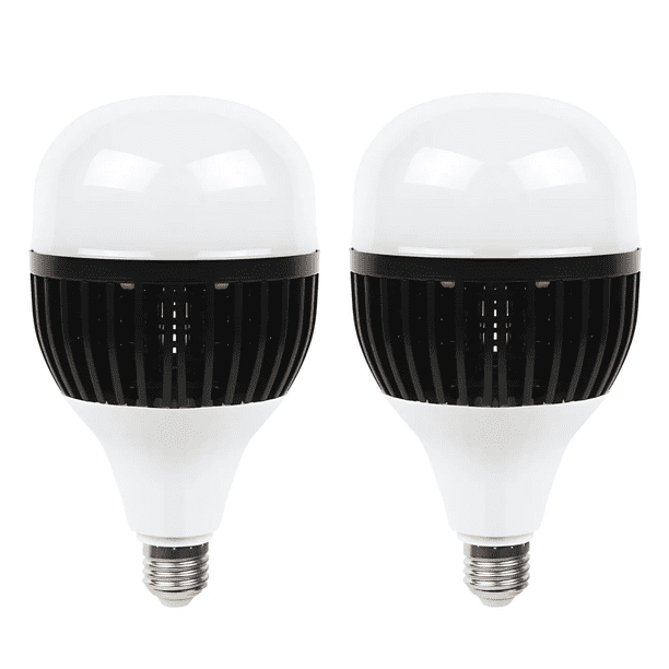 Pack X2 Ampolleta Led Alta Potencia 100w Luz Fria 6500k Blanco Frío