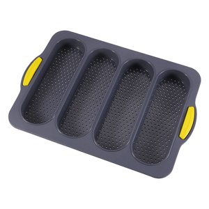 Genérico - Molde Para Hornear Pan Francés, Antiadherente, Perforado