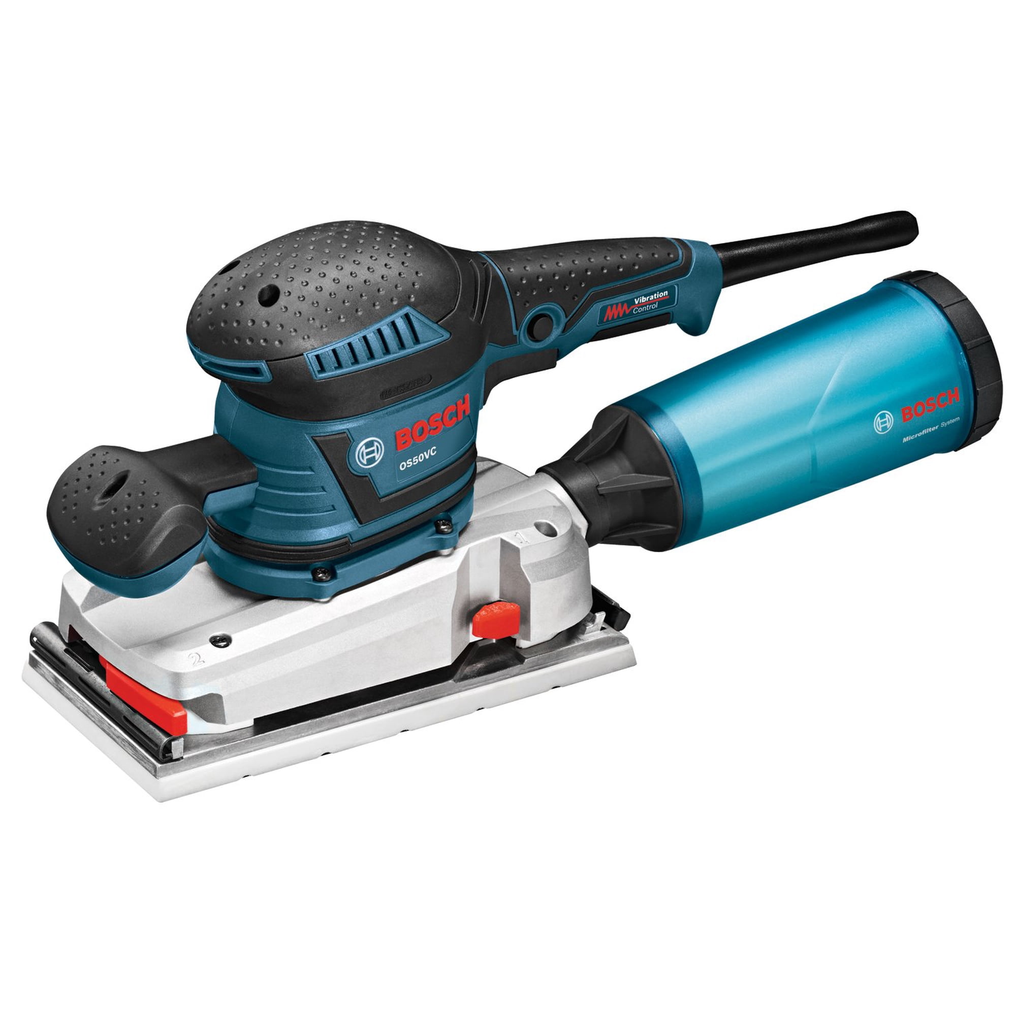 Lijadora Orbital Eléctrica Bosch Os50vc 3.4a 1/2 Pulgadas Azul