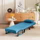 thumbnail image 3 of Convertible Chair Bed Sleeper for Adults, 5 in 1 Folding Chair Bed with 5-Position Adjustable Backrest & Pillow, Comfy Single Futon Sofa Bed for Small Spaces, Apartment, Office (Blue), 3 of 3