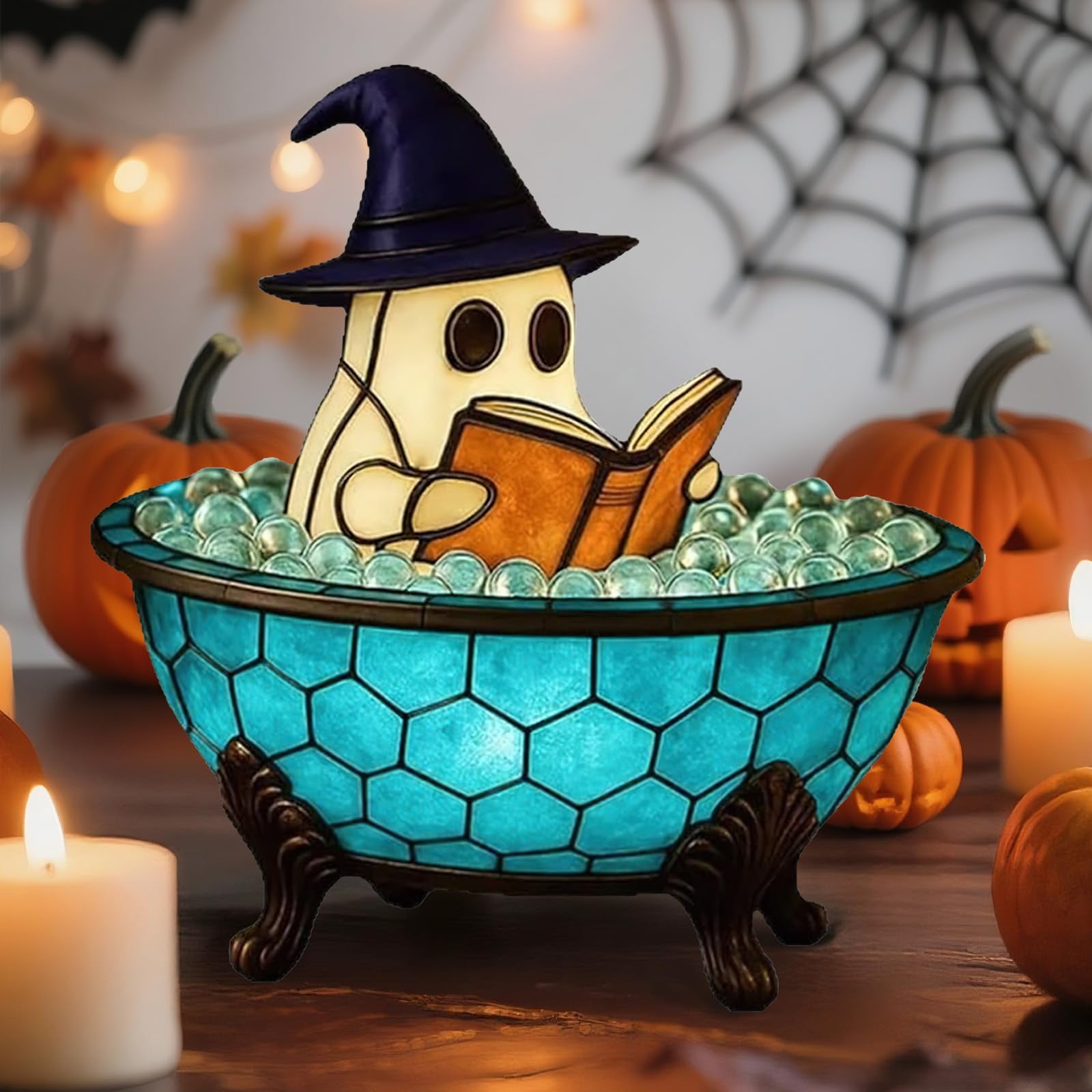 Lámpara De Baño De Burbujas Oyeftp Halloween Ghost 2025 Para Halloween