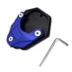 thumbnail image 2 of Almohadilla de pie de soporte lateral para motocicleta con soporte de accesorio de llave para C400GT C400 2019-2021 piezas de repuesto antideslizantes Azul, 2 of 5