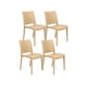 thumbnail image 1 of Pack 4 Sillas de Terraza Polipropileno - Beige, 1 of 3