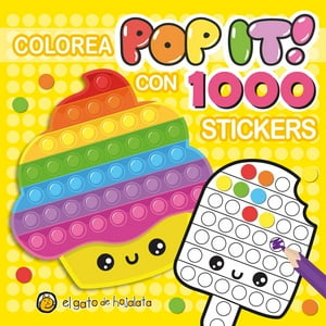 Editorial Guadal - Libro Cupcake Pop It 1000 Stickers