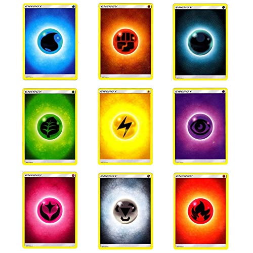 Lote aleatorio de 50 cartas de Pokémon Energy | Lider
