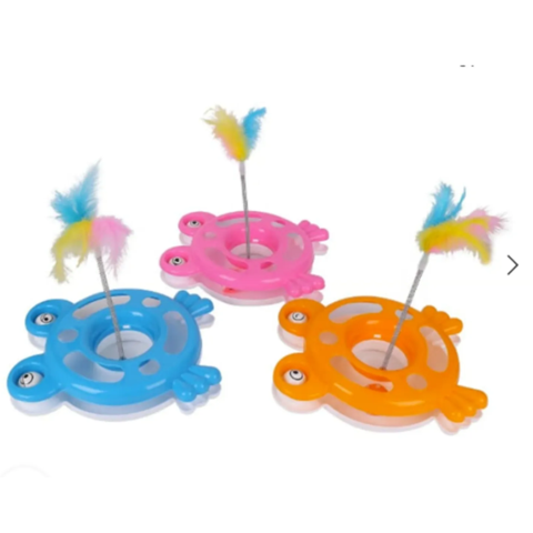 Genérico - Juguete Interactivo Para Gatos Plumas