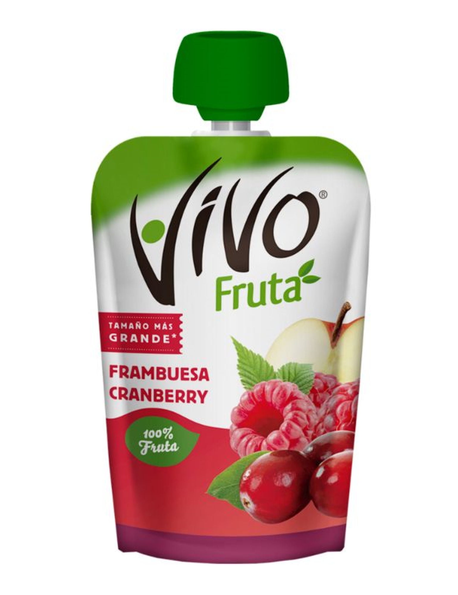 Compota Fruta Frambuesa Cranberry 120 g Vivo