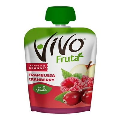 Compota Fruta Frambuesa Cranberry 120 G Vivo