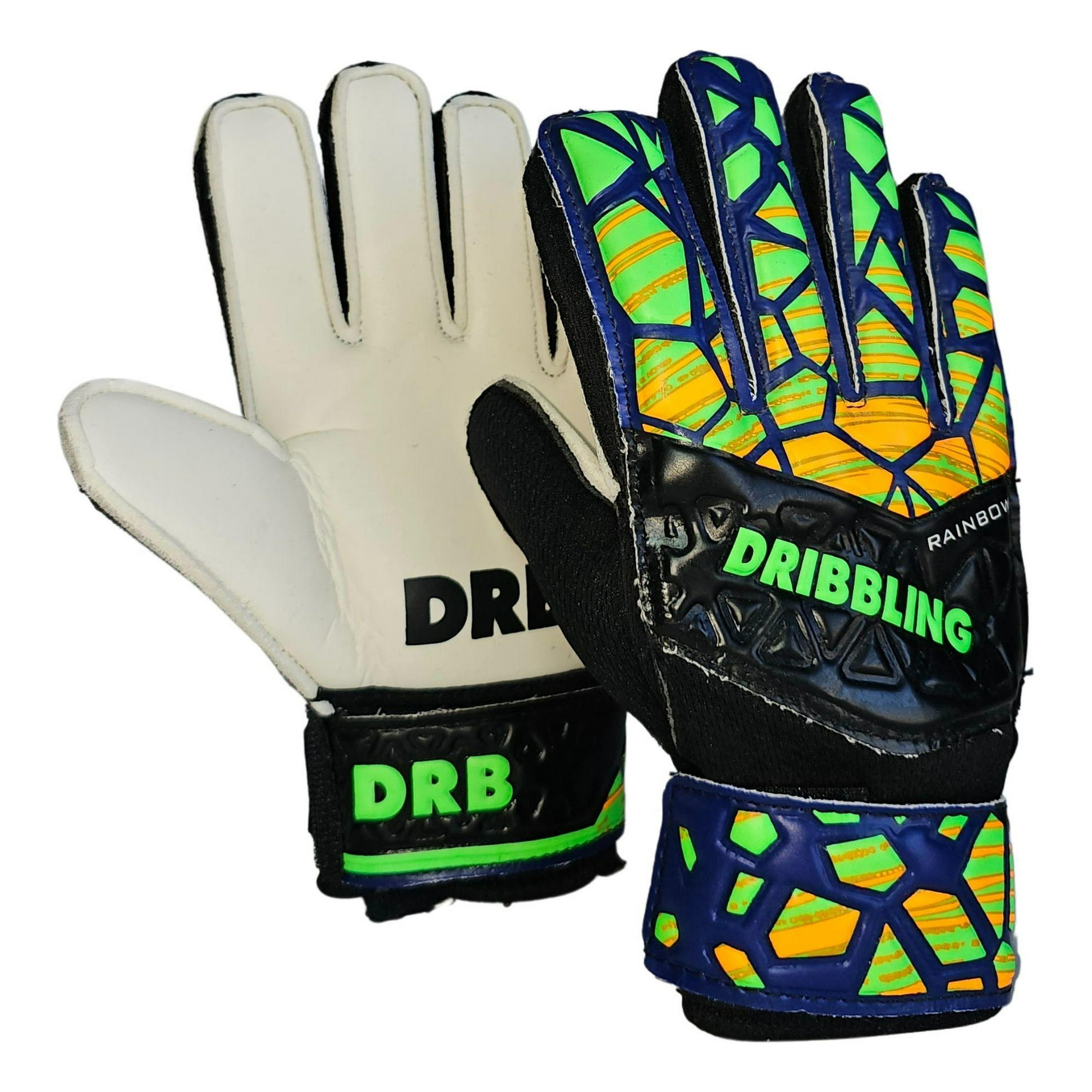Guantes Arquero Portero Infantil Con Ferulas Rainbow Drb