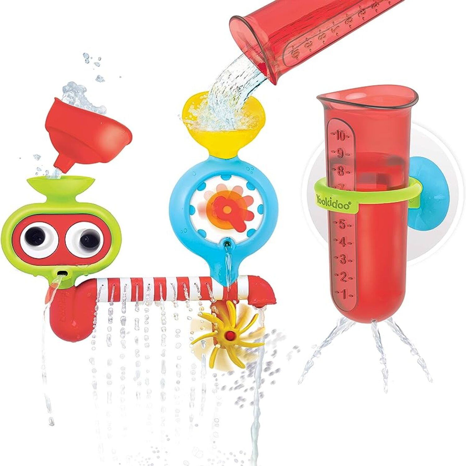 Juego De Baño Laboratorio Infantil Bebé Niño Niña Tina Yookidoo