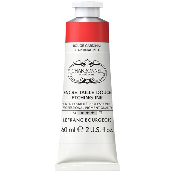 Tinta para grabado Lefranc Bourgeois 60 ml Rojo Cardenal