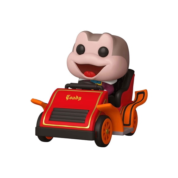 ¡Funko Pop! Monta el 65º Mr. Toad de Disney en un coche rojo de 15 cm