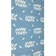 thumbnail image 3 of Mantel Rectangular Amelie Estampado / Celeste Hojas Blancas – Doral, 3 of 3