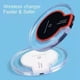 thumbnail image 3 of Cargador De Celular Inalambrico 1A 10W Smartphone Android para Iphone pared casa redondo (negro), 3 of 8