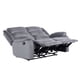 thumbnail image 5 of Sofá 2 Cuerpos Reclinable Gris Moderno New Martell, 5 of 10