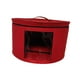 thumbnail image 2 of Caja Para Sombreros Caja Para Sombreros Redonda De Fieltro Apilable Para Gorras De Béisbol Varios Tipos De Sombreros 50x26cm Rojo, 2 of 3