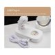 thumbnail image 3 of Lampara de mesa astronauta de cristal 6cm 3D luz led, 3 of 4