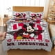 thumbnail image 1 of Mickey Mouse Cape Duvet Quilt Covers Pillow Case Bedding Sets3-Piece Bedding Set (1 Duvet Cover + 2 Pillow Shams), 1 of 3