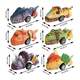 thumbnail image 3 of Set 6 Autos Dinosaurio A Friccion Dino Cars Multicolor, 3 of 3