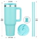 thumbnail image 3 of Vaso térmico BJPKPK de acero inoxidable aislado de 1,2 L, 3 of 6