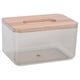 thumbnail image 1 of Porta pañuelos rectangular transparente minimalista moderno, 1 of 5