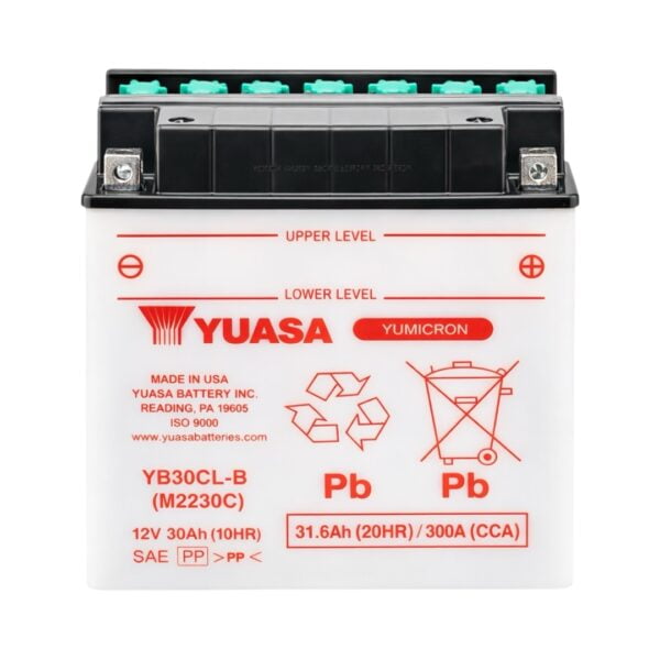 Batería Yuasa Yb30cl-b 30 Ah 300 Cca – Ideal Para Motos De Agua