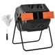 thumbnail image 1 of Cubo de abono giratorio Outsunny, 160 L, doble cámara para exteriores, 1 of 9