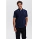 thumbnail image 1 of Polera Hombre Piqué Básica Lisa Azul Marino - lV, 1 of 4