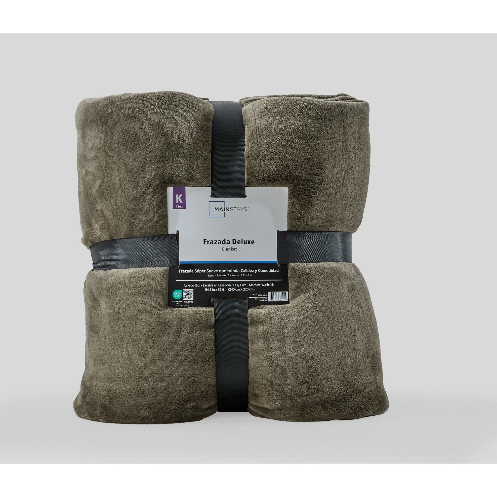 Mainstays - Frazada King Poliester