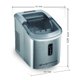 thumbnail image 3 of Máquina De Hielo Efic103 Sc De Acero Inoxidable 12 Kg D, 3 of 9