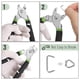 thumbnail image 4 of Tapicería Hog Rings Mr. Pen galvanizada de 3/4 pulgadas, 1000 unidades, 4 of 8