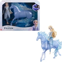 Set De Juguetes Mattel Disney Frozen Elsa Fashion Doll & Horse Nokk