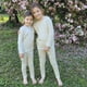 thumbnail image 2 of Pijama algodón flores beige Talla 6-7 (130 cm), 2 of 2