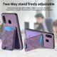 thumbnail image 5 of Funda Billetera con Soporte para Samsung Galaxy A30 Protector Delgado Morado, 5 of 6