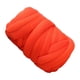 thumbnail image 4 of Hilo grueso de algodón y poliéster para tejer brazo de tejer hilo de tejer a 250G hilo voluminoso lavable para manta, almohada, fabricación , naranja, 4 of 5