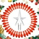 thumbnail image 2 of Bombillas de plástico Boao para árbol de Navidad, 100 unidades, con 5 estrellas, color rojo, 2 of 2