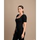 thumbnail image 2 of Body Escote Cuadrado Negro Manga Princesa Talla S-M, 2 of 4