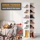 thumbnail image 2 of Zapatero giratorio de 6 niveles SpaceAid, blanco, 2 of 7