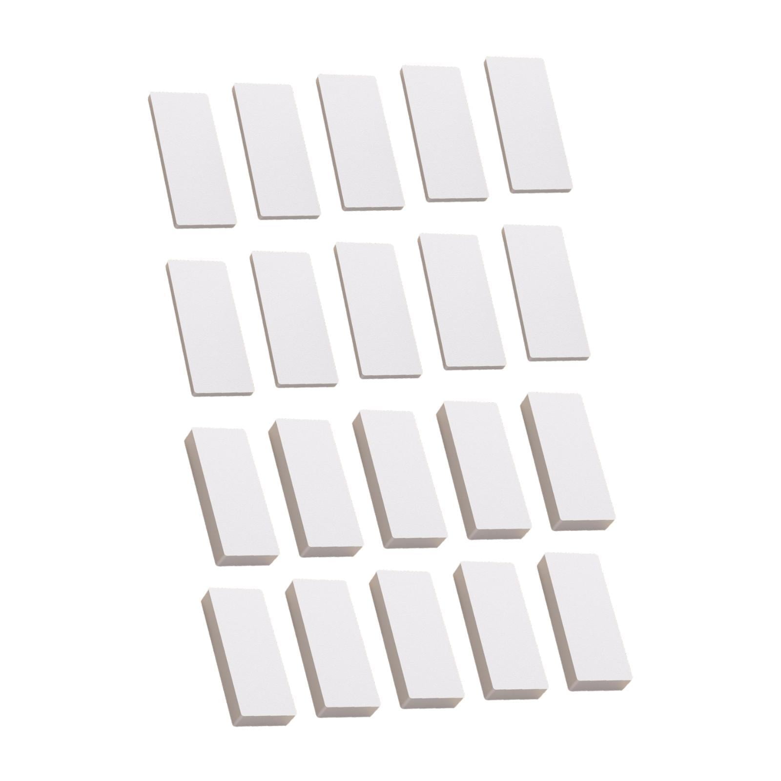 Magideal - 20 Piezas Topes De Cabecera Topes De Cama Multifunción 10 Almohadillas Delgadas Y 10 Gruesas Almohadillas Para Muebles Protector De Pared Para Marco D