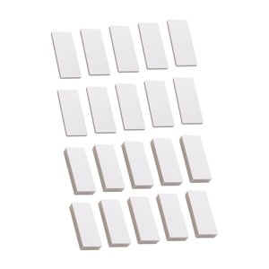 Magideal - 20 Piezas Topes De Cabecera Topes De Cama Multifunción 10 Almohadillas Delgadas Y 10 Gruesas Almohadillas Para Muebles Protector De Pared Para Marco D