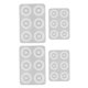 thumbnail image 3 of Paquete De 4 Moldes De Cuentas De Silicona, Molde De Resina Para Hacer Joyas, Colgante, Herramienta Artesanal DIY, 3 of 5