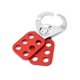 thumbnail image 3 of Conjunto QWORK de 12 pestillos de bloqueo y etiquetado rojos de acero inoxidable, 3 of 8