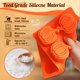 thumbnail image 5 of Molde de silicona HKNMTT Calabaza 6 cavidades - Pack de 2, 5 of 6