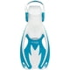 thumbnail image 2 of Fins Cressi Rocks blanco/azul claro para niños [S/M], 2 of 7