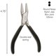 thumbnail image 5 of Alicates de Punta Redonda Doble The Beadsmith 12.7 cm con Mandíbulas de Nylon, 5 of 7