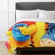 thumbnail image 2 of Pooh Bear Bedding Sets Cartoon Duvet Cover Lightweight 3 Piece Bet Sets for Kids Boys Girls, 2 of 5