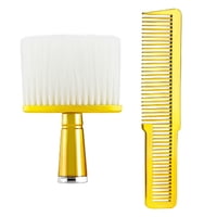 Magideal - Peine De Corte De Cortadora/Peine De Peinado/Polvo De Cuello/Cepillo De Limpieza De Cabello/Peine De Corte De Pelo Portátil Peine Superior Plano Para